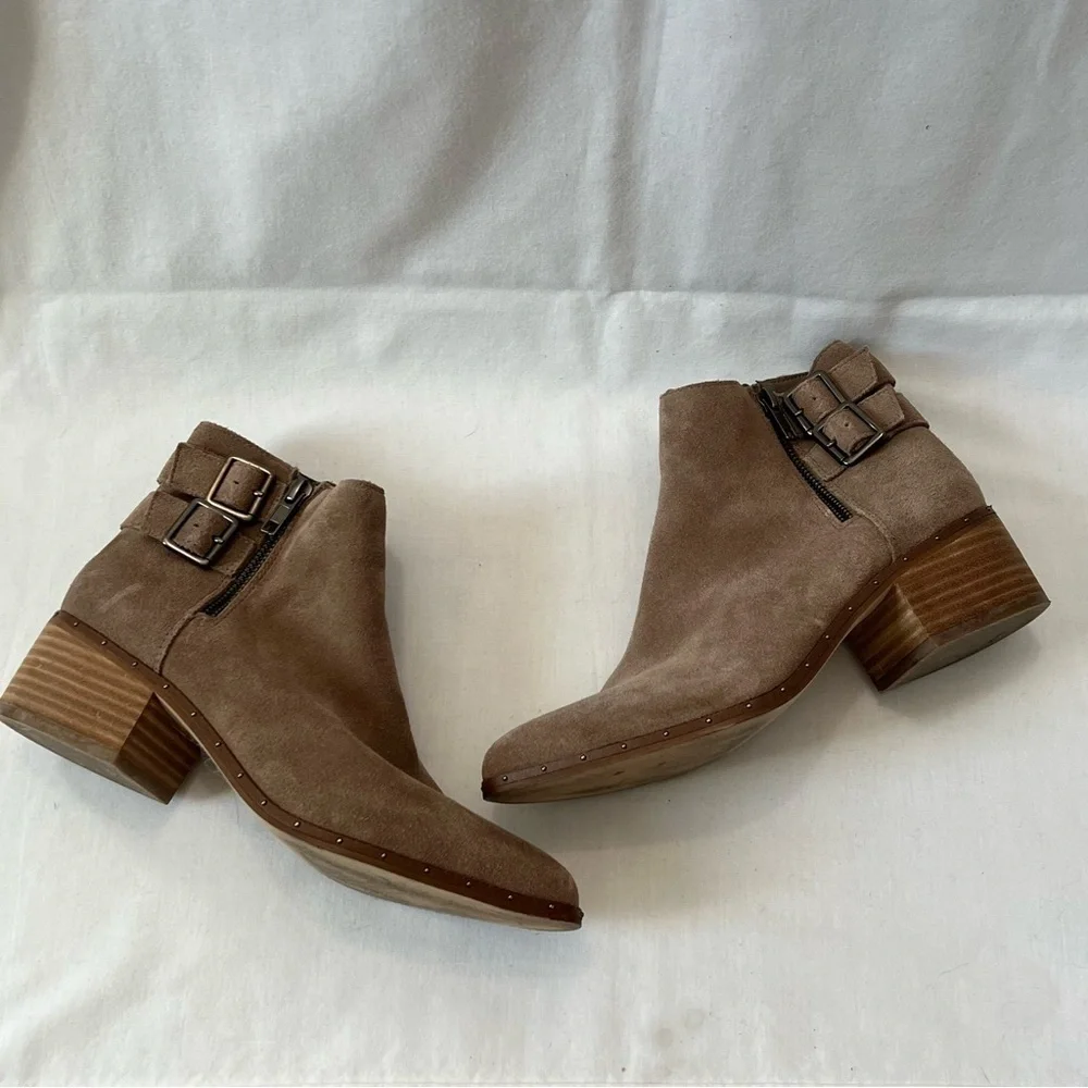 Bleecker & Bond Suede Georgia Ankle Boots